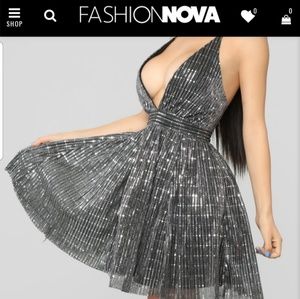 Brand New Fashion Nova Sequin Dress